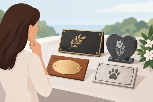 How to Choose Personalised Memorial Plaques