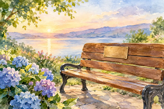 Memorial Bench Plaques That Keep Memories Close