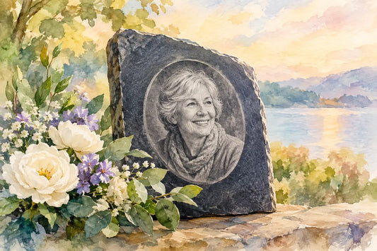 Memorial Plaques With Photos That Feel Personal