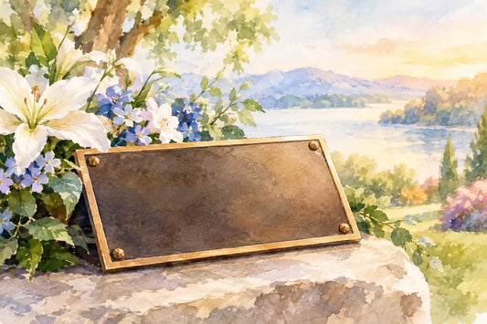 Choosing Plaques With Names for a Lasting Tribute
